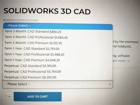 solidworks upgrade cost.